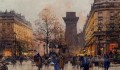 Les Grands Boulevards A Paris Pariser Guaschgemälde Eugene Galien Laloue
